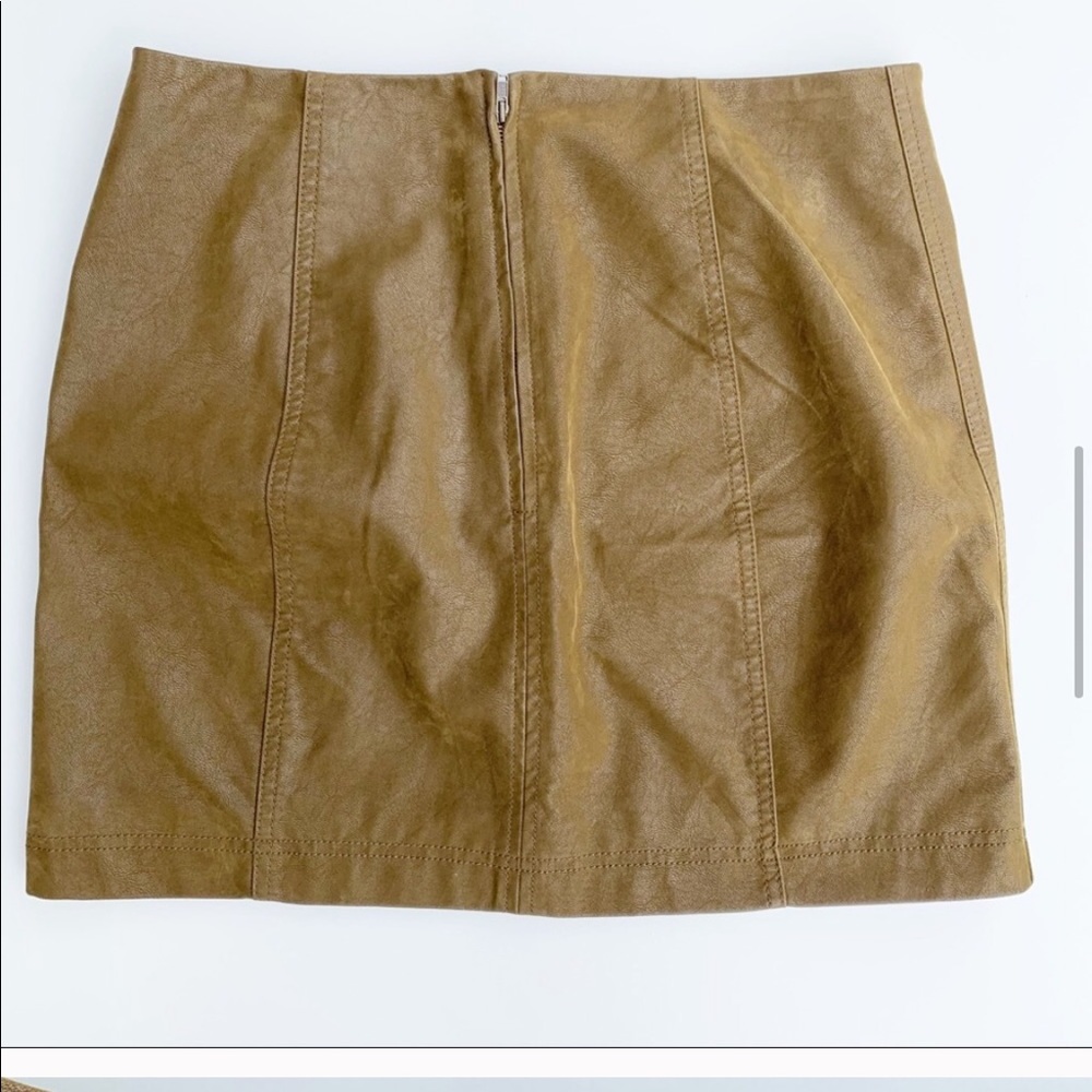 NWT Free People Suede miniskirt - Picture 6 of 10